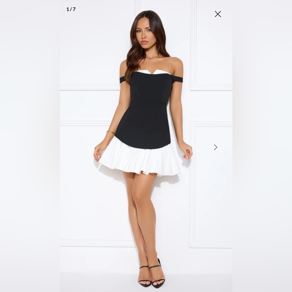 Soul of Barcelona Off Shoulder Mini Dress